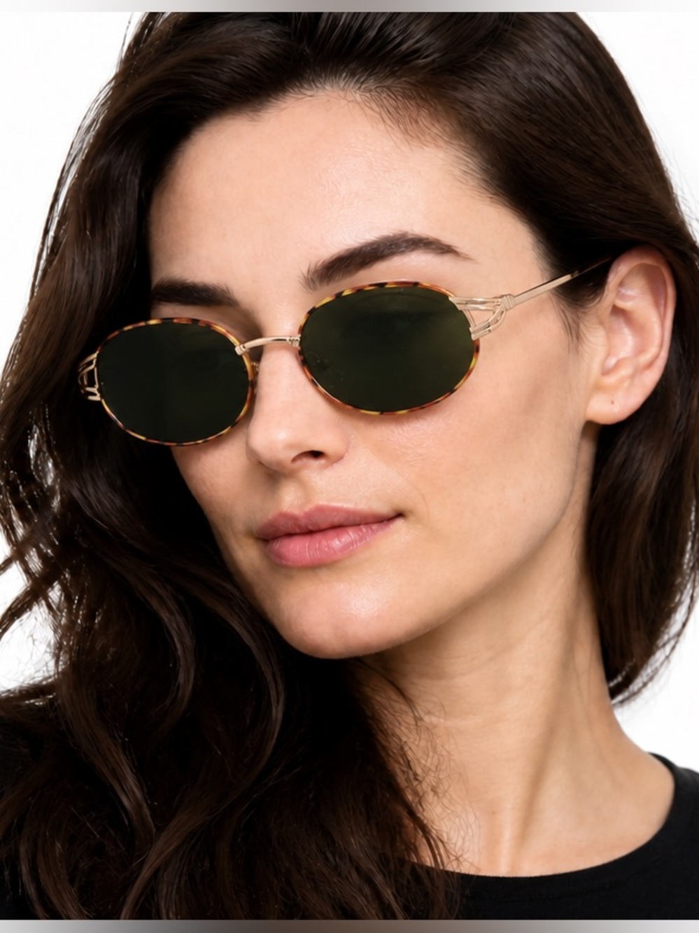 🆕🦅 AMERICAN EAGLE CLASSIC  OVAL  TORTOISESHELL SUNGLASSES